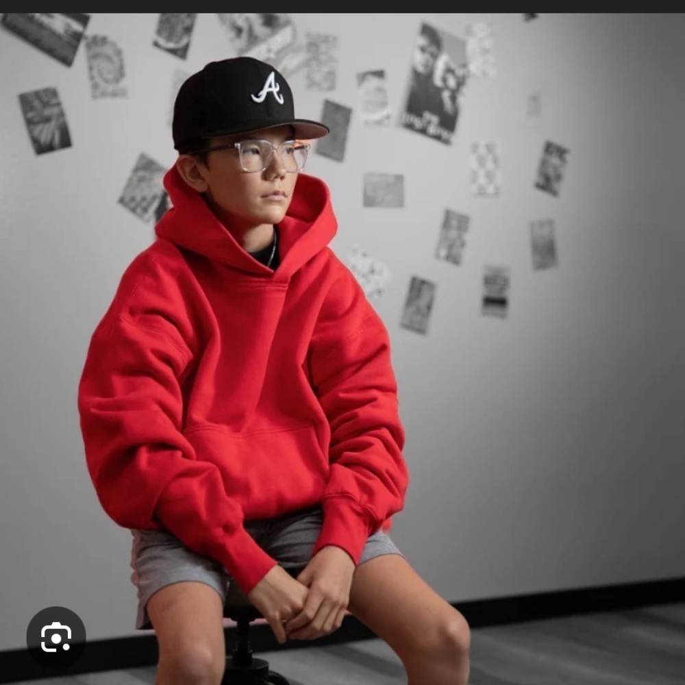 YZY x Gap BLUE Hooded Sweatshirt